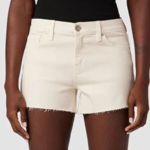 NWT Hudson Gemma Mid-Rise Short - Egret size 31